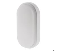 Hublot d'extérieur ovale LED 8W IP54 - Blanc - Zenitech