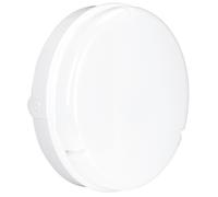 Hublot d'urgence intérieur et extérieur rond blanc LED Aurora UtiliteDrum non permanent 4000K IP65 1300lm