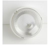 Hublot E27, sans ampoule, rond, blanc