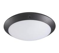 Hublot intérieur et extérieur dôme noir LED Sylvania Start Surface 12W 960lm