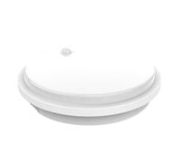 Hublot LED Extérieur Rond 10W IP54 Blanc avec détecteur de mouvement - Blanc Neutre 4000K - 5500K