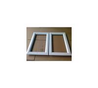 Hublot Rectangulaire Blanc 511x321 mm à visser vitrage clair