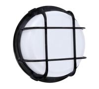 Gefom Hublot Rond Led Intégrée Factory 18W Noir D 205x90 mm
