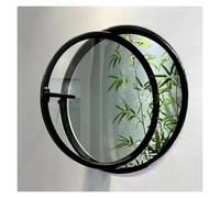 Hublot Rond à Ouverture panoramique, en Alliage d'aluminium avec Verre trempé Transparent, pivotant, idéal pour Les sous-sols, garages et Cuisines (80 cm).