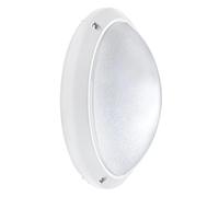 hublot rond - aric oria 270 - culot e27 - ip54 - blanc - sans lampe