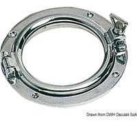 Hublot rond en laiton chromé 180 mm pour bateaux Osculati 19.697.04