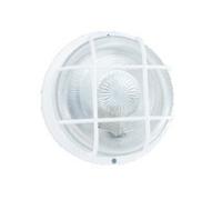 Zenitech - Hublot rond en verre Ø20cm + grille E27 IP44