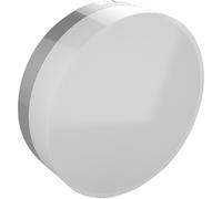 Hublot rond gris clair LED Lébénoïd 3000K IP44 800lm