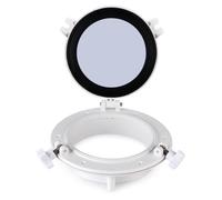 Hublot rond - Non spécifié - 215mm - Verre trempé 4mm - Matériau ABS - Anti-UV et anti-âge