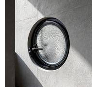 Hublot rond pivotant à 360° avec poignée pour maison, cuisine, sous-sol, 61 cm