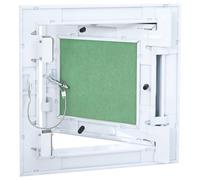 Hublot vidaXL avec cadre en alu et placo 150x150 mm