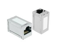 HUBOPRYS Adaptateur RJ45 blindé Cat7 Cat6/CAT6A, Adaptateur d'extension Ethernet Femelle vers, combinateur en Ligne(3pcs,CAT7)