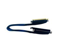 HUBOPRYS Câble d'extension PCI-E 4.0 X16 for Serveur, Carte Graphique Externe 32 go/S GEN4 for, câble Adaptateur GPU Pliable en Maille tressée(30cm,16AB4)