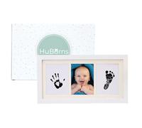 HuBorns - Cadre Empreinte Main Pied Bébé avec de l'Encre Non Toxique