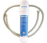 HubQua K5.1 - Filtre à Eau Anticalcaire Compact Certifié NSF avec UltraFiltration 0,01 Microns pour Installation Sous Évier - 6 Mois d'Utilisation, Cartouche 3-en-1, Filtration Maximale et Économies