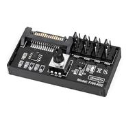 Hubs de systèmes de refroidissement pour centres de données avec quatre ports PWM optimise la vitesse du ventilateur des serveurs grâce à un contrôle centralisé à quatre hubs de ventilateur