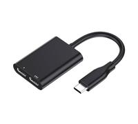 Hubs d'extension de lunettes portables avec port USB A et USB C pour une connectivité efficace des appareils. Adaptateur multiport USB C