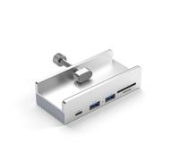 HUBs USB 3.0 Adaptateur répartiteur externe à clip pour ordinateur portable de bureau Câble de station d'accueil à ports multiples Type C