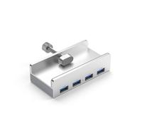 HUBs USB 3.0 Adaptateur répartiteur externe à clip pour ordinateur portable de bureau Câble de station d'accueil à ports multiples Type C