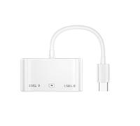 Hubs USB 3 en 1 USB C Hubs USB 3.0 Type C vers Multi USB 3.0 2.0 Adaptateurs pour ordinateurs portables Répartiteurs USB 3.0 2.0 Adaptateurs USB 3.0 2.0