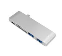 Hubs USB C Adaptateur multiport 4/5 en 1 USB C avec port USB C 3,5 mm Répartiteur USB pour ordinateur portable