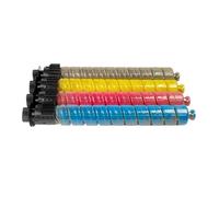 HUBSWEA Cartouches de Toner compatibles Ricoh - Lot de 4 Couleurs for photocopieurs IM C4500/C6000