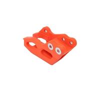 HUBXHEIY Pièces de Moto, Guide-chaîne, Curseur, pignons, Compatible avec Les modèles 125, 200, 250, 300, 400, 450, 520, 525, 350, Protection de vélo, Rouleau de chaîne Anti-poussière(Orange)