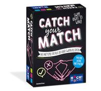 HUCH!, Catch Your Match! Jeu de fête avec célébrités et profils de Rencontres Amusants, Break Amusant pour Les soirées de Jeu, pour 3 Joueurs à partir de 14 Ans