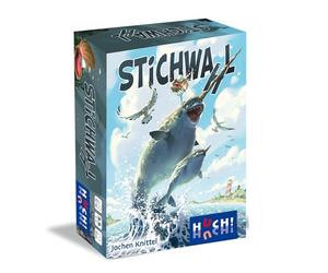 HUCH! Choix de Points, Jeu Familial, Jeu de Point avec possibilités WA(h) lpossibilités, avec de Superbes Illustrations, Animaux Marins, Jeu d'atouts avec Astuce spéciale, règles Simples, pour 3 à 4