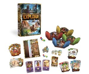 HUCH! | Explora | Jeu Familial | pour 2 à 4 Joueurs à partir de 9 Ans
