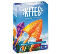 HUCH! | Kites | Le Temps de Voler ! | Jeu Familial coopératif | Jeu de société Rapide et Amusant | Jouez à la Bonne Carte et tournez Les sabliers à Temps | pour 2 à 6 Joueurs à partir de 8 Ans