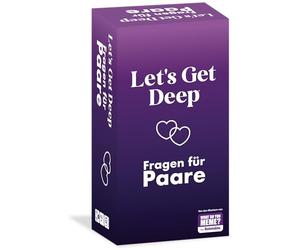 HUCH! Let's Get Deep - Jeux de fête - Jeux de société - Cadeaux de Mariage pour Les Jeunes mariés - Jeux pour Adultes - Idées de Rendez-Vous pour Les Couples - pour 2 Joueurs à partir de 18 Ans