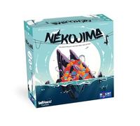 HUCH! Nekojima | Jeux de société à partir de 7 Ans | Jeux d'adresse | Écoliers | Cadeaux en Bois | Île des Chats au Japon | pour 1 à 5 Joueurs à partir de 7 Ans