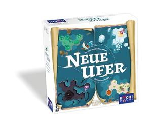 HUCH! | Nouvelles rives | Découvrez Les Secrets de l'archipel Myr | Jeu Familial à partir de 8 Ans | Jeu de découverte stratégique pour 1 à 5 Joueurs | Explorations passionnantes et reliques