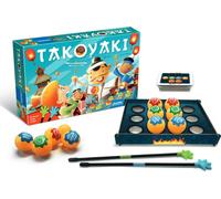 HUCH , Takoyaki, jeu d'adresse à partir de 6 ans, Le plaisir de la friture pour toute la famille, Rapidité et adresse réunies, Parfait pour les soirées jeux, Pour 2 à 4 joueurs à partir de 6 ans