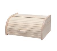 Fackelmann 521780 Boite à Pain, Boite de Conservation du Pain et des gâteaux, Bois de pin, 40 x 28 cm