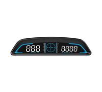 HUD G3 Tachymètre Heads Up Display de voiture, lumières d'ambiance décoratives, vitesse numérique, boussole GPS, temps de conduite, distance, temps satellite, alarme de fatigue, pour toutes les