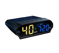 HUD Solaire de Vitesse,Moniteur de Vitesse Auto - Affichage du Compteur de Auto,Pour Berlines SUV Camions Autoroute Voyages Ville Gestionnaires Flotte Remorquage Remorques