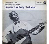 Huddie 'Leadbelly' Ledbetter - ROCK ISLAND LINE and other Folk Songs [Vinyl 7"-EP] [Schallplatte]