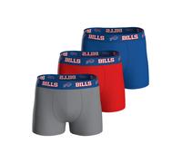 Huddle Boxers 'Buffalo Bills' bleu / gris / rouge, Taille XL