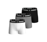 Huddle Boxers ' Las Vegas Raiders ' gris / noir / blanc, Taille XL