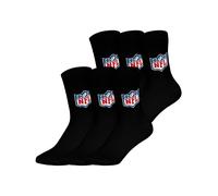 Huddle Chaussettes ' NFL Shield Crew ' noir, Taille 39-42