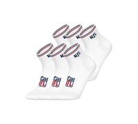 Huddle Chaussettes ' NFL Shield Quarter ' blanc, Taille 43-46