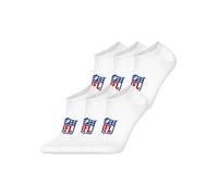 Huddle Chaussettes ' NFL Shield Sneaker ' blanc, Taille 43-46