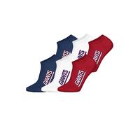 Huddle Chaussettes 'NY Giants Sneaker' bleu foncé / rouge / blanc, Taille 39-42