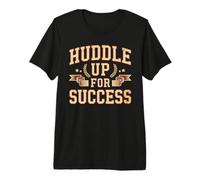 Huddle Up for Success Équipe de Motivation des Leaders T-Shirt Haut de Gamme