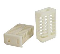 HuddleGlow 100 PièCes Amovible Cage Cage MatéRiel Apicole Fournitures Apicole Abeille Reine Cage DéMéNagement Catcher Cage Multifonction Abeille Roi Cage