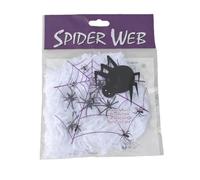 HuddleGlow Décorations de Toiles D'Araignées d'halloween de 1400 Pieds Carrés avec 100 Fausses Araignées Supplémentaires, Toiles D'Araignées Super Extensibles pour la Décoration d'halloween