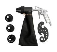 HuddleGlow Kit D'Outils de Sablage Pneumatique Ensemble de Machine de Sablage Sableuse Polyvalente Machine de Polissage Portative Décapant de Rouille