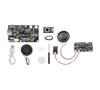 HuddleGlow Module Sonore Enregistrable avec Téléchargement MP3 Type-C pour Boîte Cadeau, Couverture Musicale de Carte de Noël ou d'anniversaire, ou Mur.